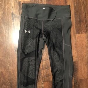 Grey Under Armour Work Out Capris